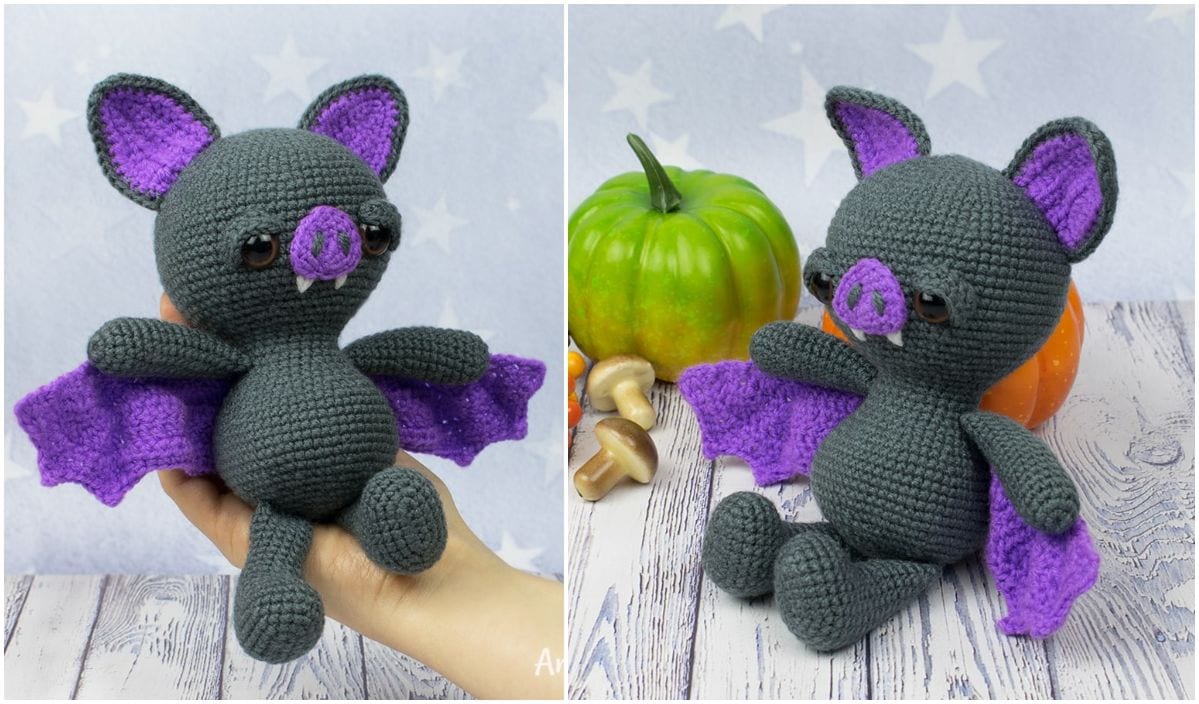 Cuddly Bat Free Crochet Patterns